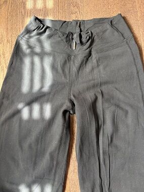 lululemon athletica Black Leggings with Drawstring Waist